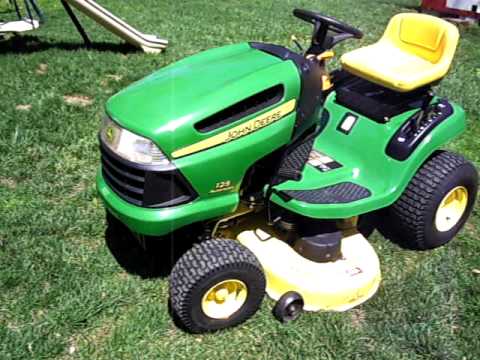 2005 John Deere 125 - YouTube