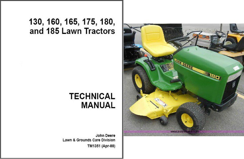 John Deere 185 Hydro Manual | Share The Knownledge