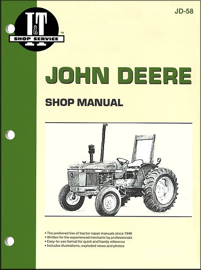 John Deere Repair Manual: 2150, 2155, 2255, 2350, 2355 ...