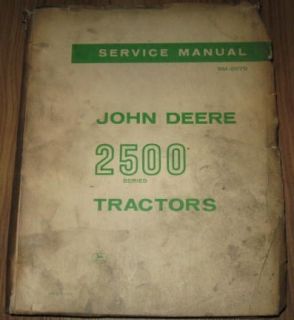 John Deere Service Manual 2040 2640 4040 4240 4440 4640 ...