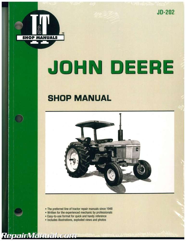 John Deere Tractor Manual 2040 2130 2510 2520 2240 2440 ...
