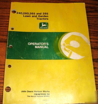 John Deere 285 Manual: full version free software download ...