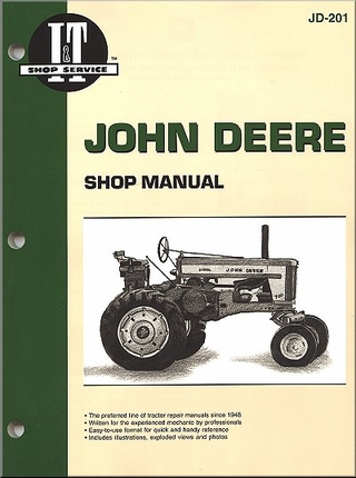 John Deere Tractor Repair Manual 720, 730 Diesel, 40, 320 ...