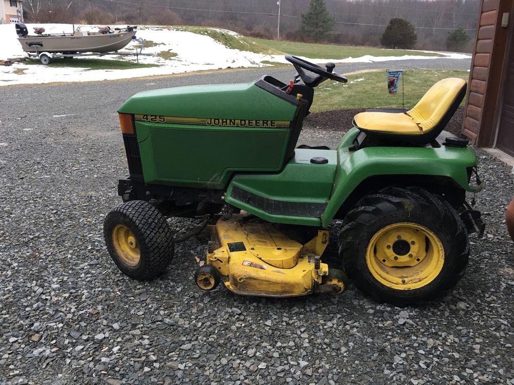 John Deere 425 Lawn Tractor | eBay