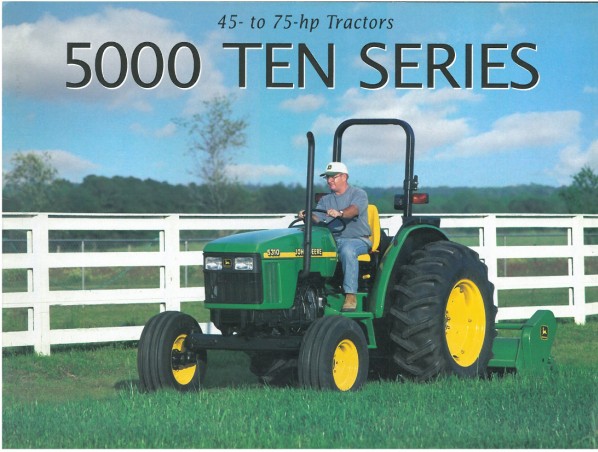 John Deere Tractor 5210 5310 5310N 5410 5510 5510N Brochure