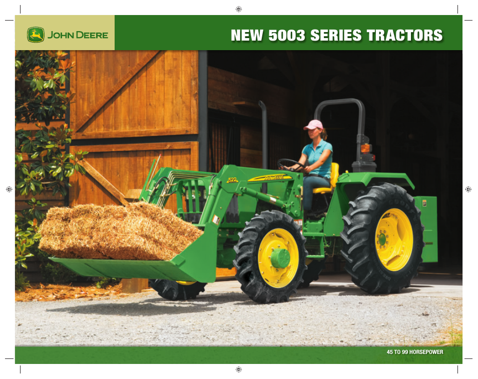 John Deere 5403 User Manual | 16 pages | Also for: 5003 ...