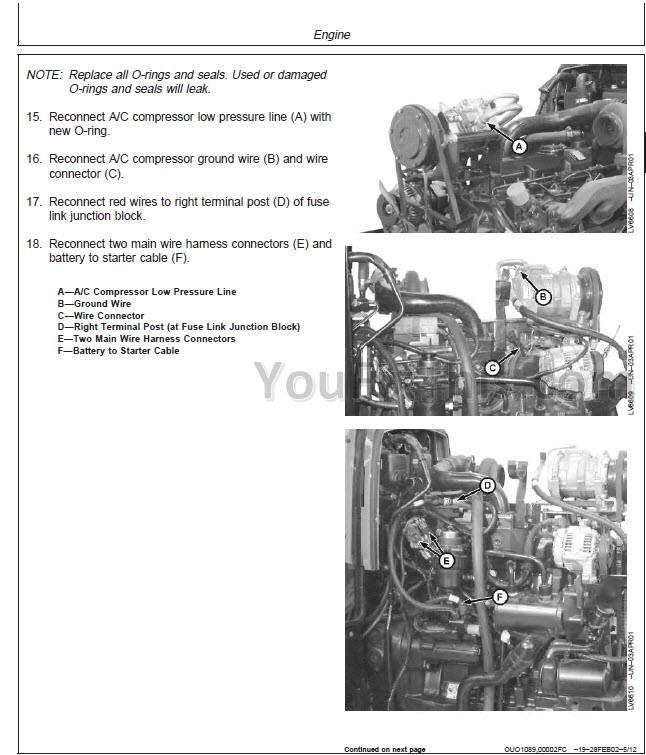 John Deere 5220 5320 5420 5520 Repair Manual [Tractor ...