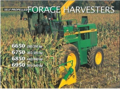 John Deere Forage Harvester 6650 6750 6850 6950 Brochure
