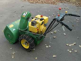 Used Farm Tractors for Sale: John Deere 826 Snow Blower ...