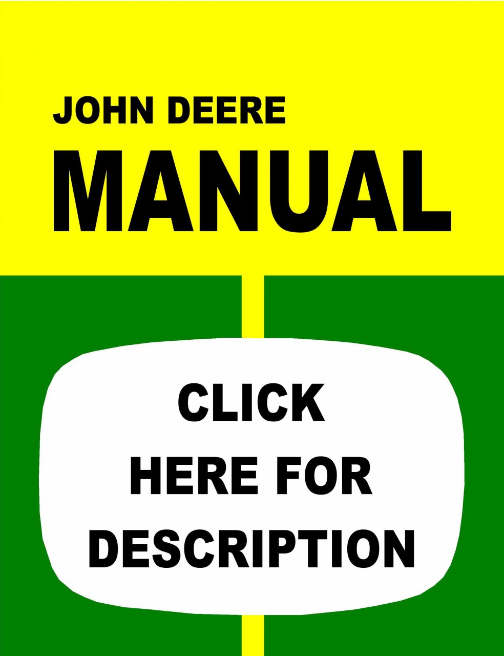 John Deere A Engine Flat Rate Manual