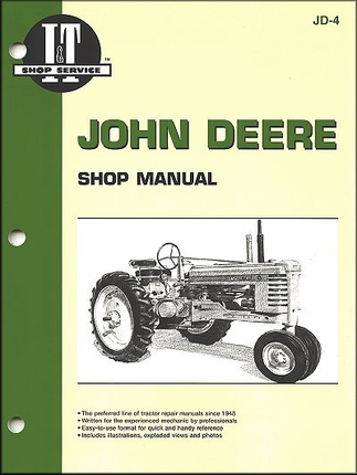 John Deere Tractor Repaire Manual - Series A, B, G, H ...
