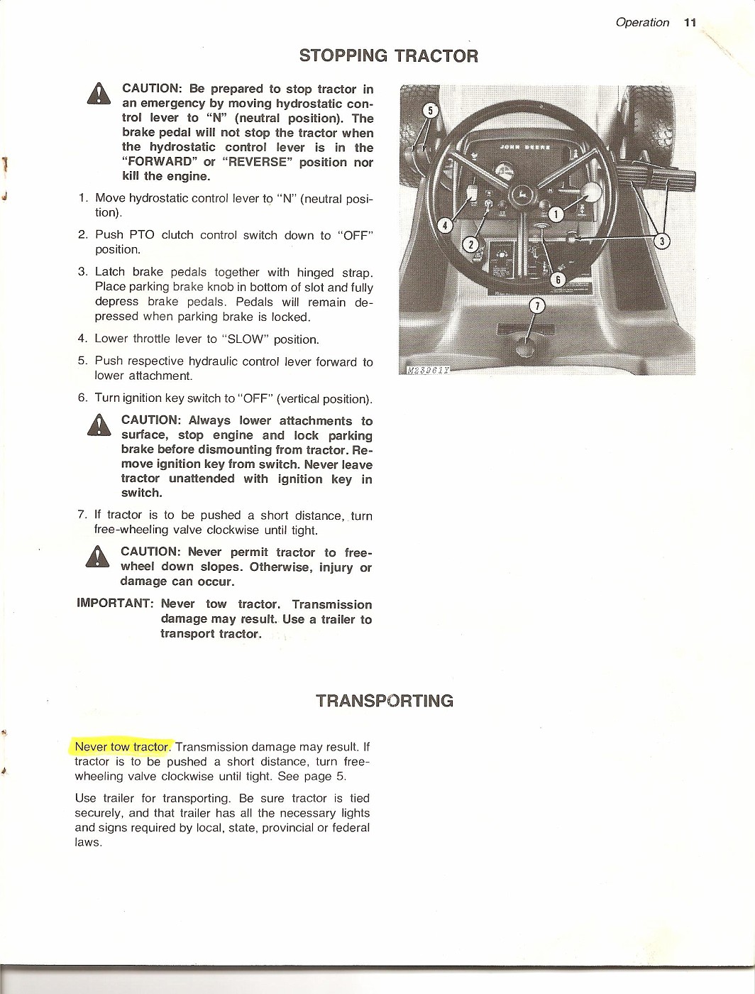 Photo: John Deere 317 Operator's Manual 017 | John Deere ...