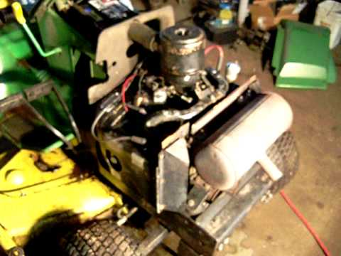 1975 John Deere 400 K532 motor - YouTube