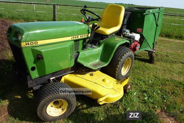 Fire Up Your John Deere 400 Lawn Tractor to Get Ready for ...