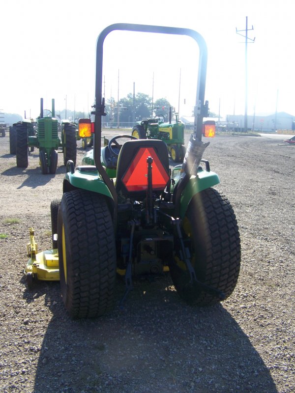 11864: John Deere 4300 4x4 Compact Tractor, Belly Mower ...