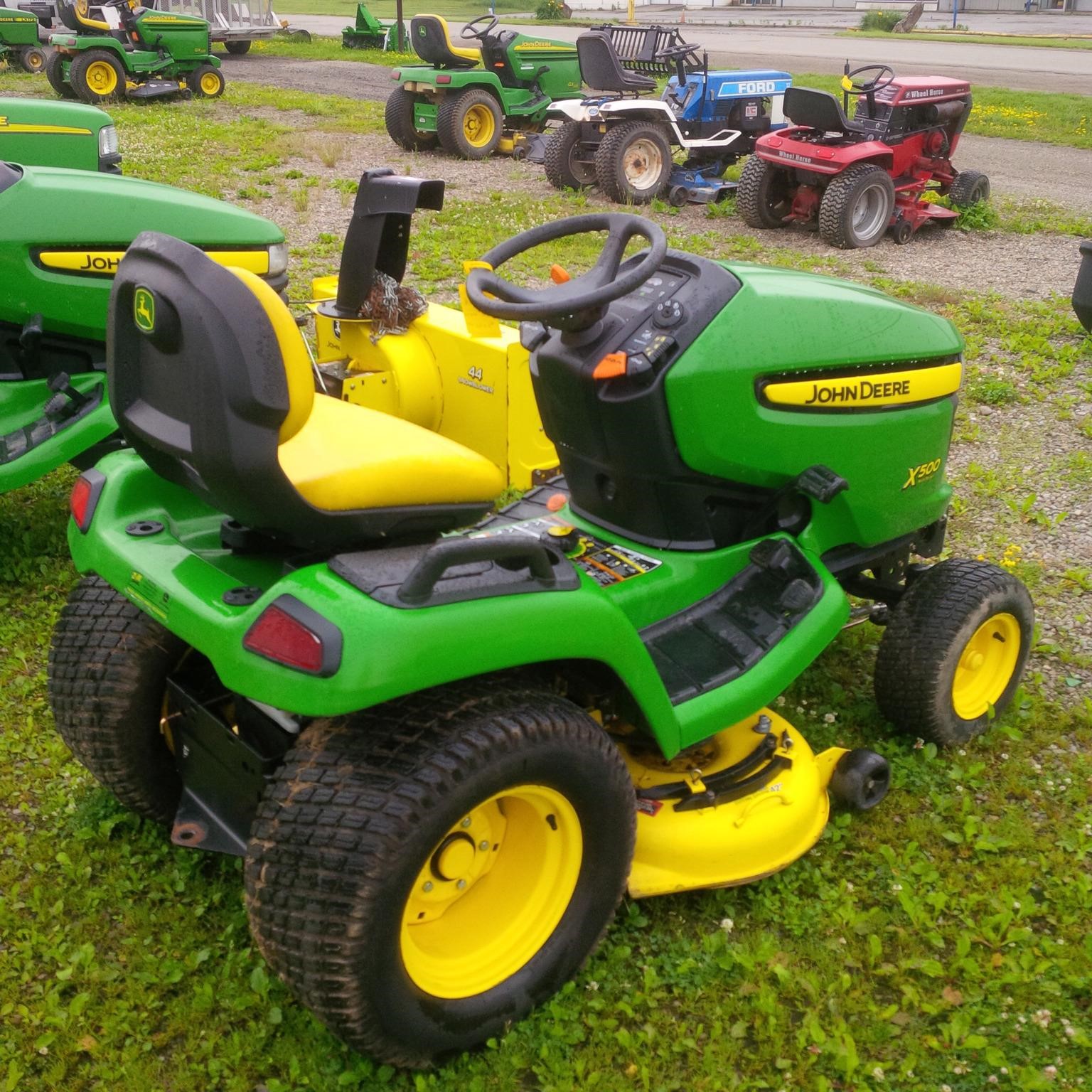 Wisconsin Ag Connection - JOHN DEERE X500 Riding Lawn ...