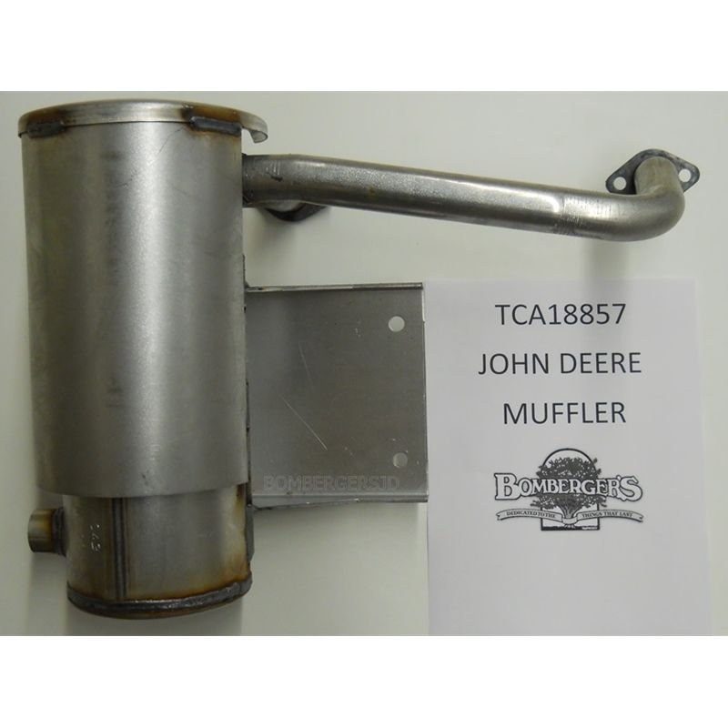 John Deere Muffler with Gaskets TCA18857 M136651 737 757 ...
