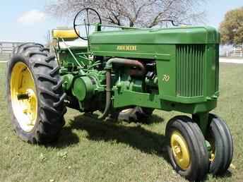 Used Farm Tractors for Sale: John Deere 70 Orchard Exhaust ...