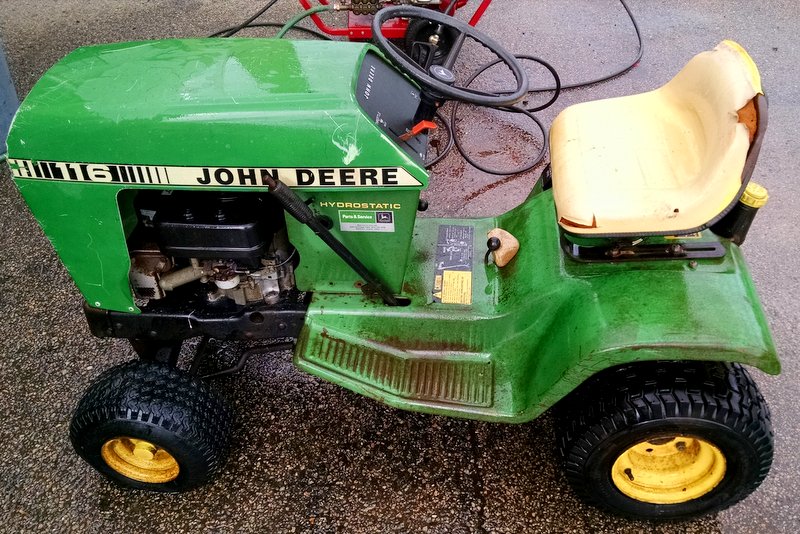John Deere 116 - John Deere Tractor Forum - GTtalk