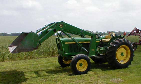 John Deere 1530 diesel Tractor with loader for sale