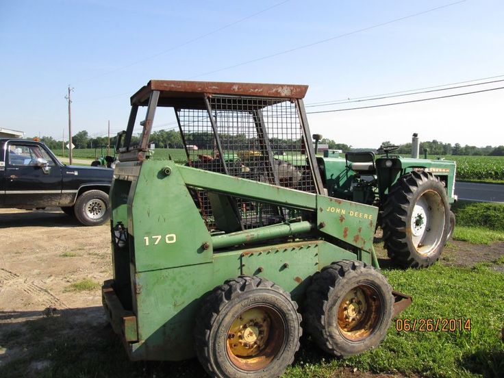 JOHN DEERE cage off john deere 170 skid steer | John deere