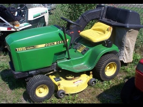 John Deere 185 lawn tractor transmission service info ...