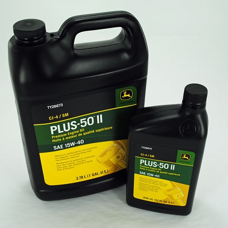 John Deere Plus-50 II 15W-40 Engine Oil TY26674 TY26673