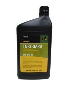 John Deere Turf-Gard SAE 10W-30 Oil Quart - TY22029 | eBay