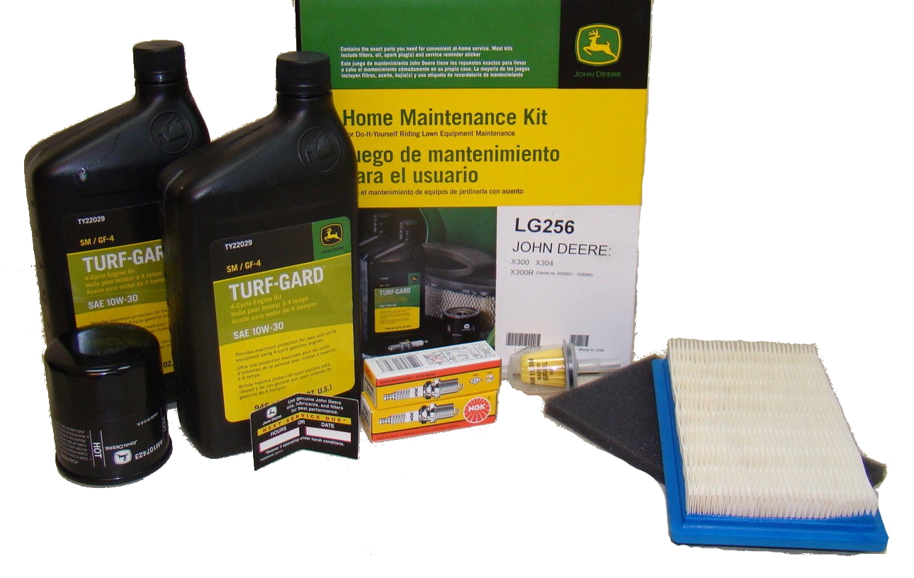 John Deere X300 X304 Lawnmower Maintenance Kit - LG256 | eBay