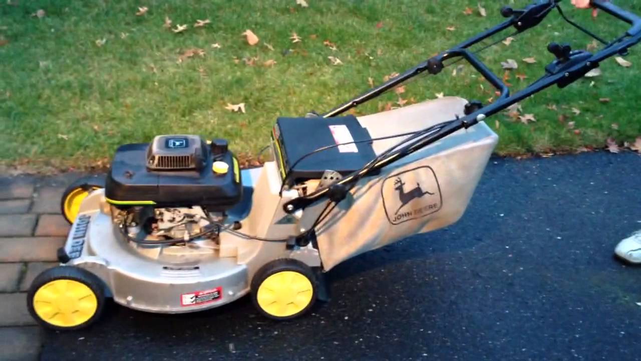 John Deere 14SB Lawn Mower - YouTube