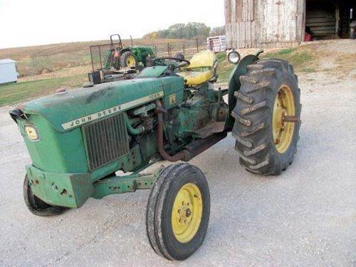 Salvaged John Deere 1020 tractor for used parts | EQ-17592 ...