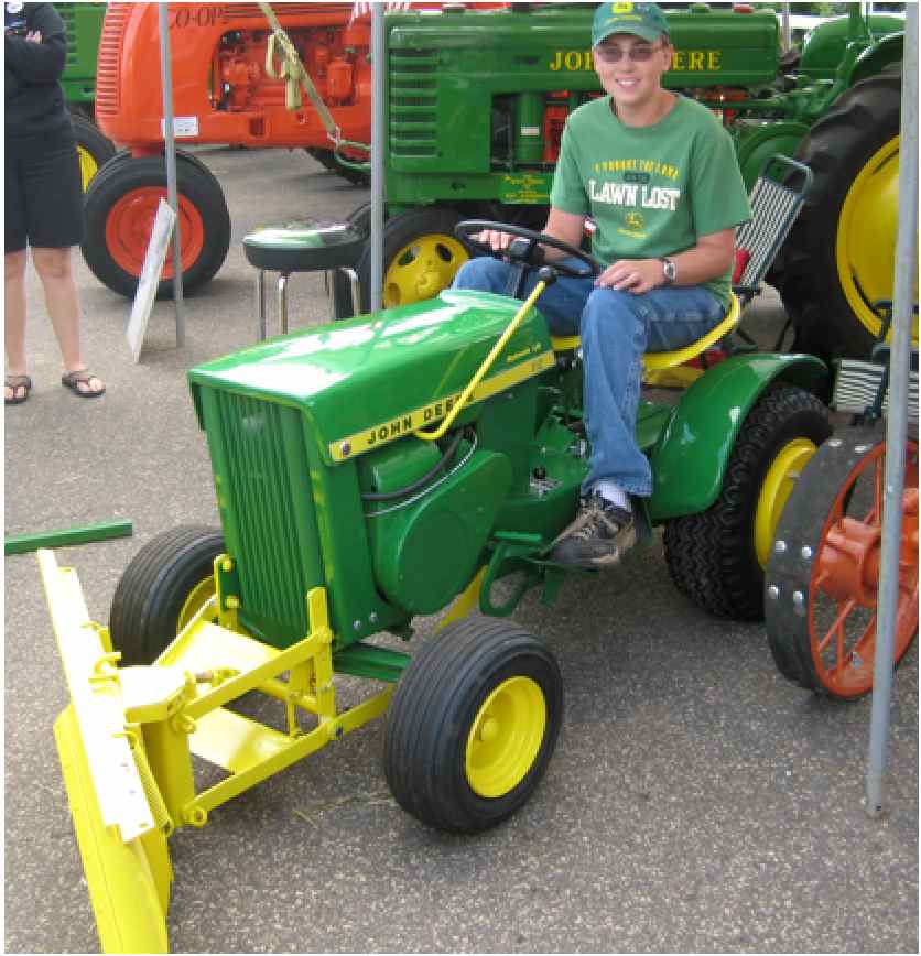 Use the John Deere 112 Tractor for Lawn Care Maintenance ...