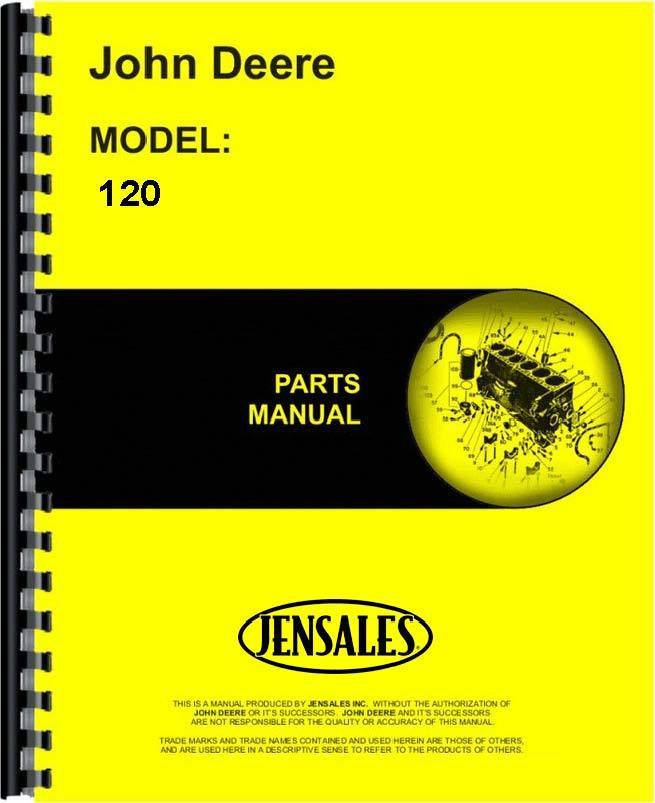 John Deere 120 Lawn & Garden Tractor Parts Manual | eBay