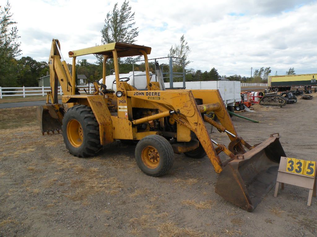 John Deere 310 backhoe