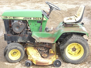 John Deere 314 Tractor Mowing Deck Lift Stop | eBay