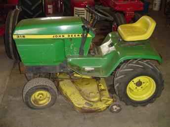 Used Farm Tractors for Sale: John Deere 316 Mower (2006-04 ...