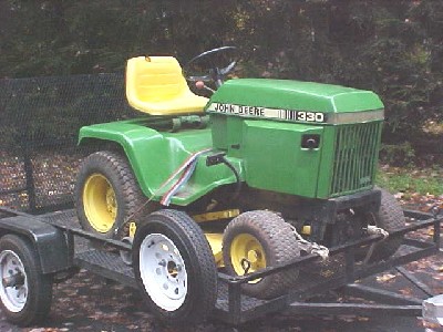 John Deere 330 Garden Tractor