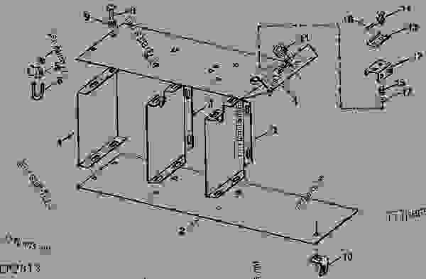 TWINE BOX, TENSIONER, AND GUIDES [B19] - BALER John Deere ...