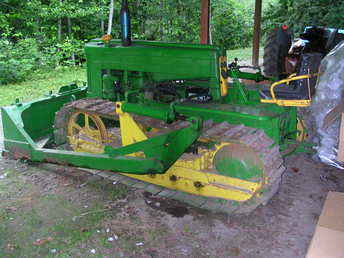 Used Farm Tractors for Sale: John Deere 420 Dozer Crawler ...