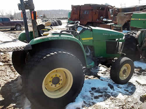 Salvaged John Deere 4600 tractor for used parts | EQ-23959 ...