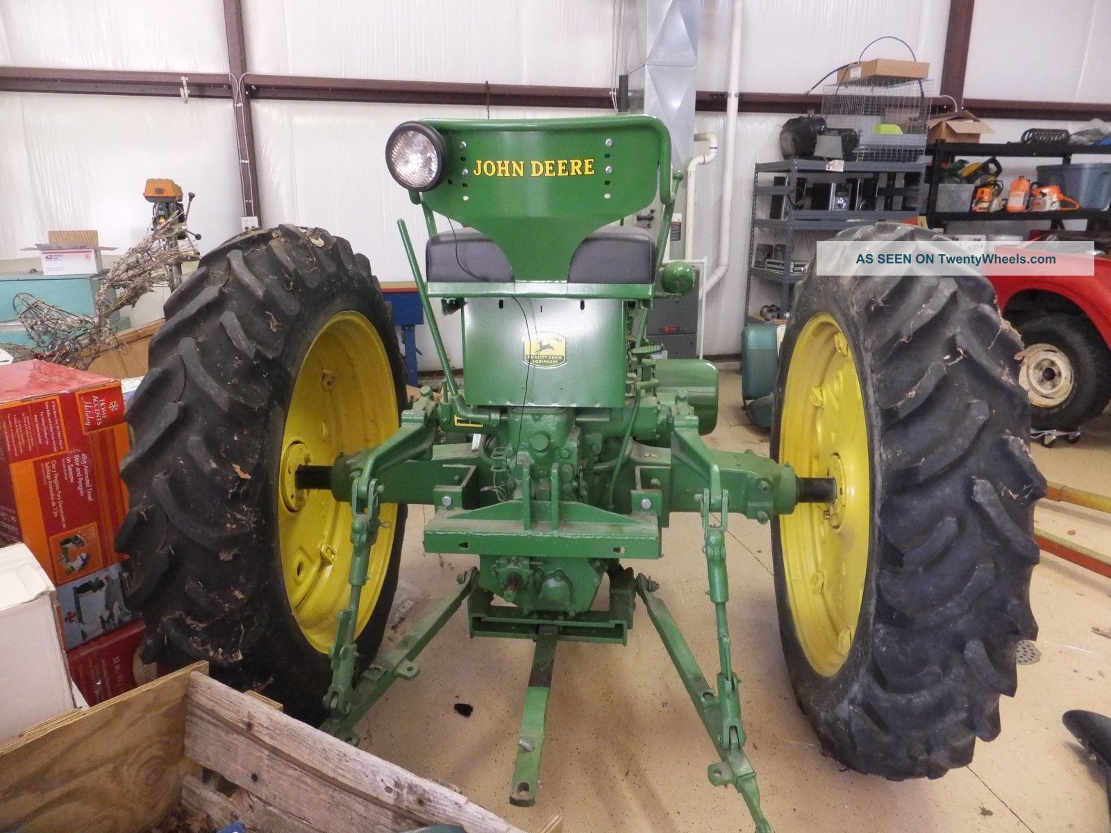 John Deere 50 With Parts.