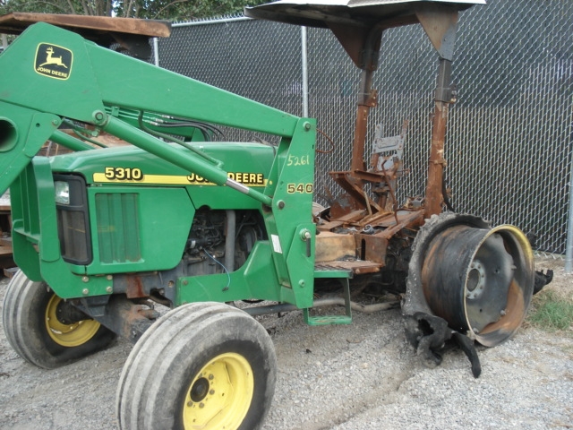 John Deere 5310 salvage tractor at Bootheel Tractor Parts