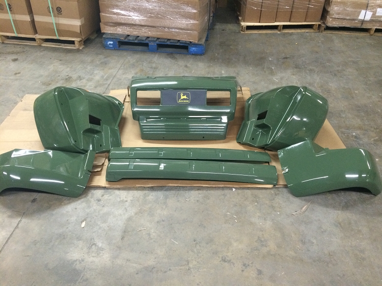 John Deere 6X4 Trail Olive Gator Plastic Body Replacement Kit