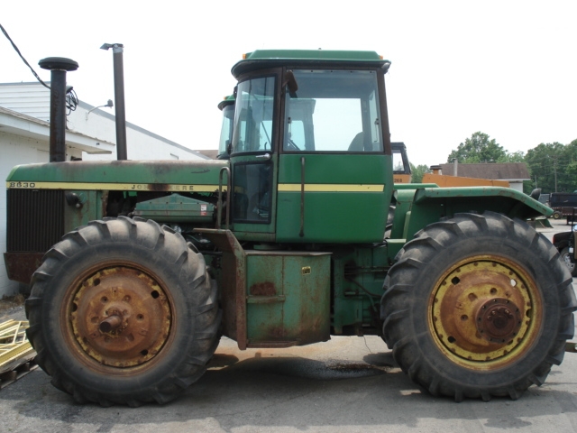 John Deere 8630 salvage tractor at Bootheel Tractor Parts