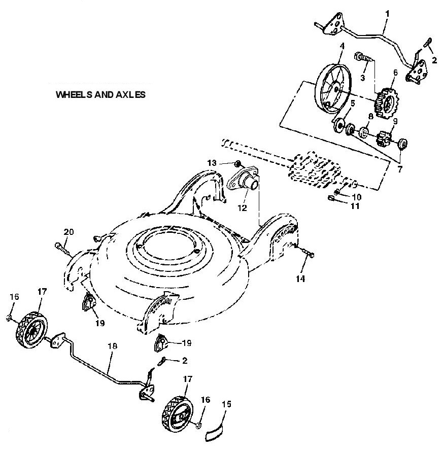 John Deere Js63 21 Walk Behind Mower Parts | Car Interior ...