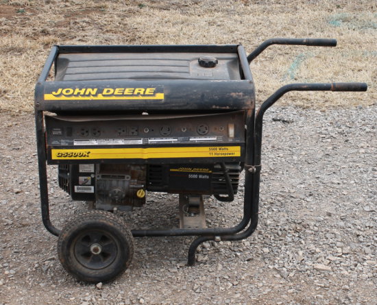 John Deere Generator 5500W/11 ... Auctions Online | Proxibid