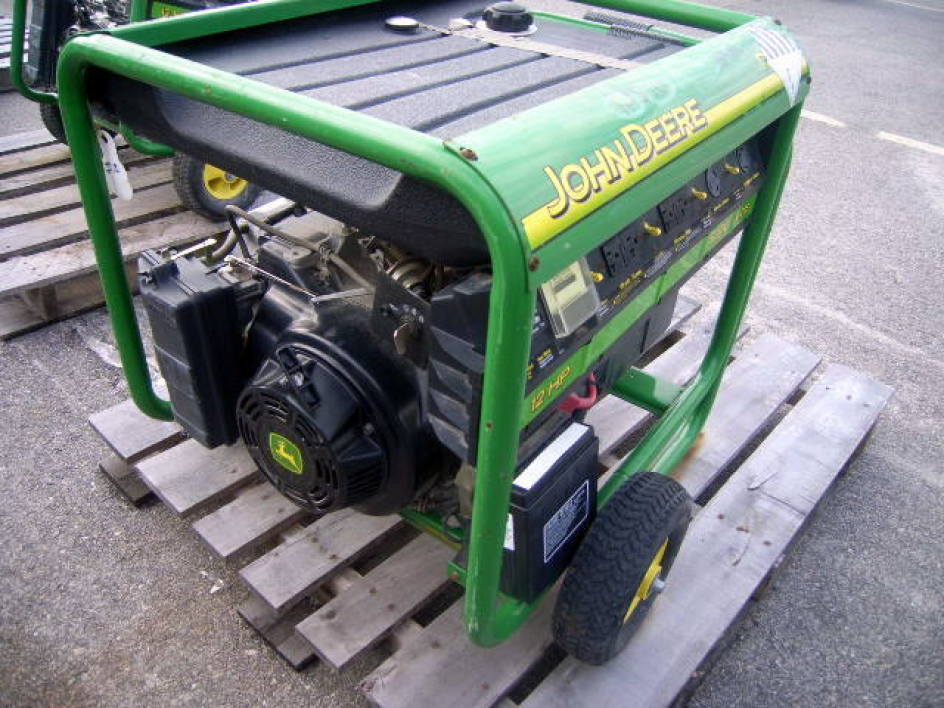 John Deere, DP 6000 generator, gas powered, 12 hp, 0.4 ...