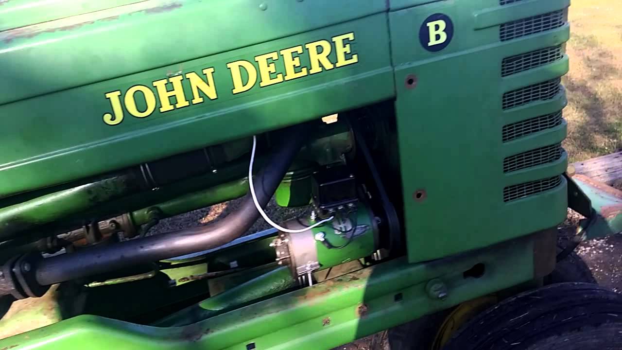 1951 John Deere B Generator installed and working! - YouTube