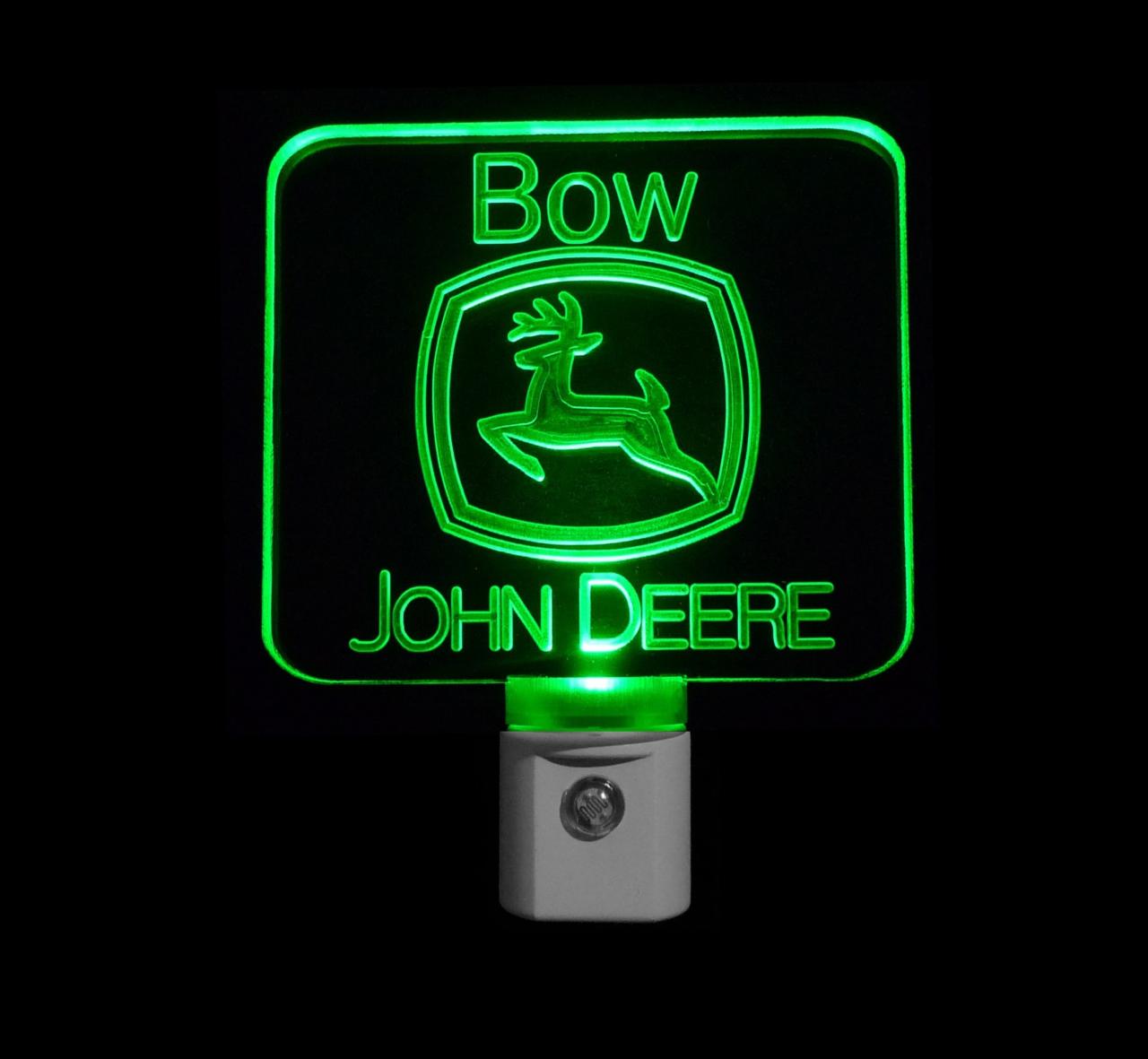 Personalized John Deere Night Light, Customized With A ...