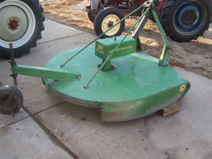 John Deere 6' rotary mower: need p... - Yesterday's Tractors